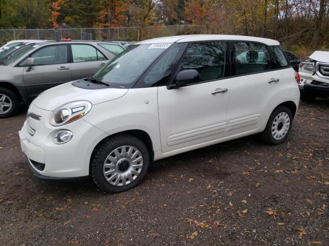 ZFBCFAAH2EZ027695 - 2014 FIAT 500L POP WHITE photo 1