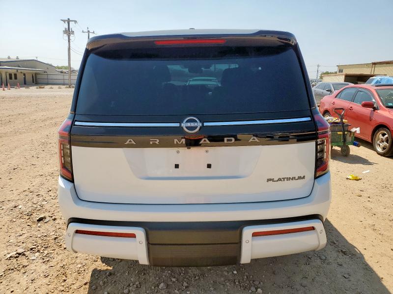JN8AY3EA4S9001638 - 2025 NISSAN ARMADA PLATINUM 白色 照片 6