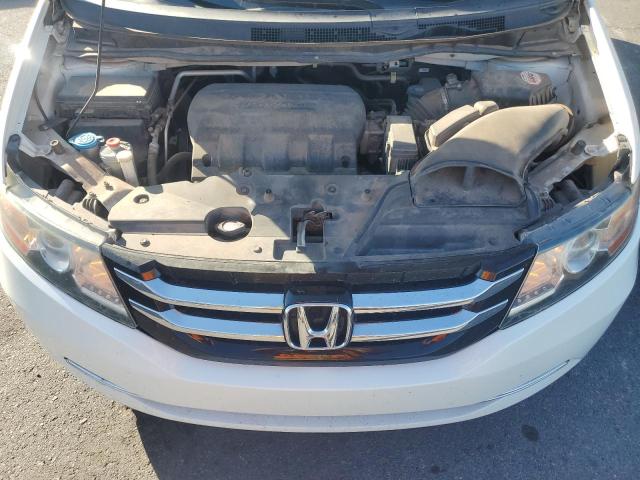 5FNRL5H64EB097913 - 2014 HONDA ODYSSEY EXL WHITE photo 12