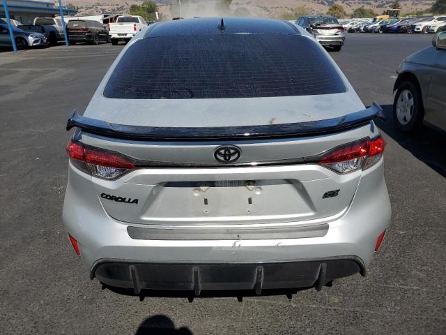 5YFP4MCE4SP221319 - 2025 TOYOTA COROLLA SE SILVER photo 6