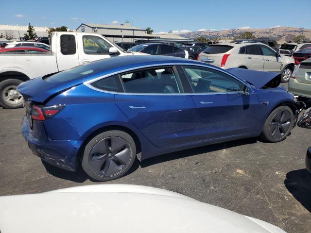 5YJ3E1EB1KF361515 - 2019 TESLA MODEL 3 蓝色 照片 3