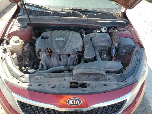 5XXGN4A75DG218488 - 2013 KIA OPTIMA EX წითელი ფოტო 11