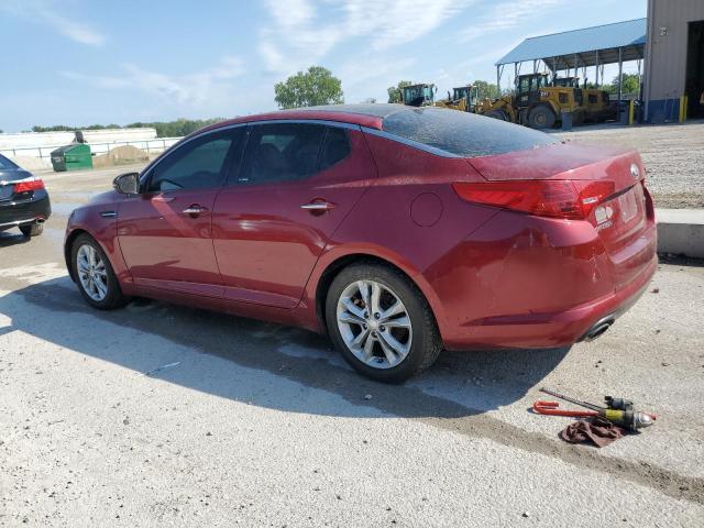 5XXGN4A75DG218488 - 2013 KIA OPTIMA EX წითელი ფოტო 2