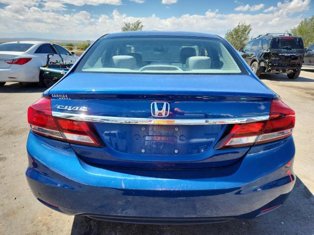 19XFB2F59EE078956 - 2014 HONDA CIVIC LX BLUE photo 6
