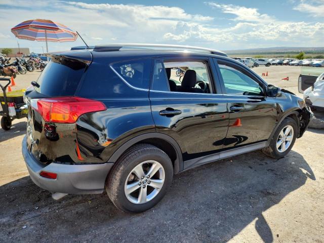 2T3WFREV3FW194836 - 2015 TOYOTA RAV4 XLE BLACK photo 3