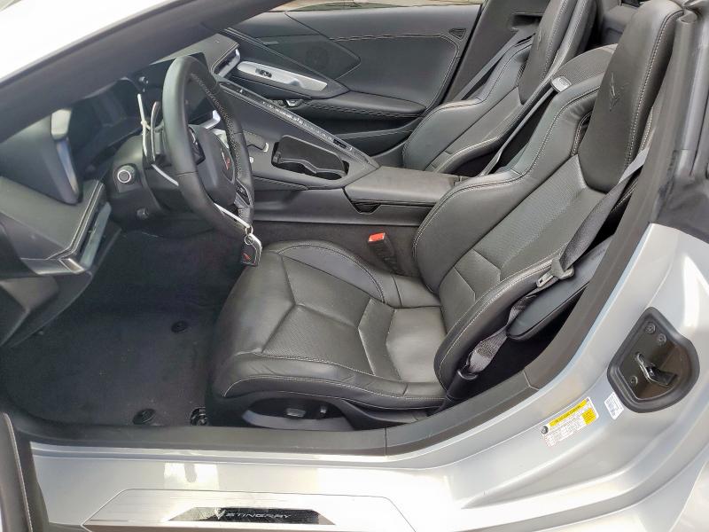 1G1YA3D40R5111879 - 2024 CHEVROLET CORVETTE STINGRAY 1LT SILVER photo 7