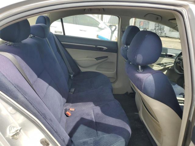 JHMFA36228S030522 - 2008 HONDA CIVIC HYBRID SILVER photo 10