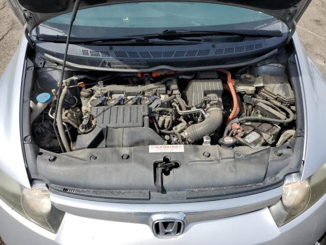 JHMFA36228S030522 - 2008 HONDA CIVIC HYBRID SILVER photo 11