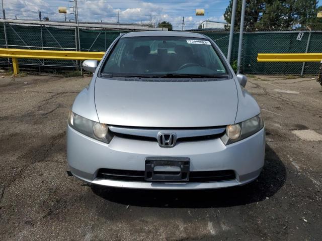JHMFA36228S030522 - 2008 HONDA CIVIC HYBRID SILVER photo 5