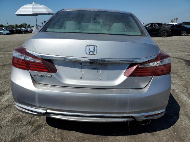 1HGCR2F34GA149856 - 2016 HONDA ACCORD LX SILVER photo 6