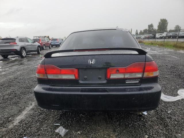 JHMCG56742C005969 - 2002 HONDA ACCORD SE BLACK photo 6