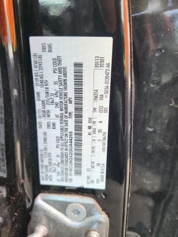 1FMCU9GX2GUA44265 - 2016 FORD ESCAPE SE BLACK photo 13