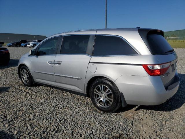 5FNRL5H64DB046152 - 2013 HONDA ODYSSEY EXL SILVER photo 2