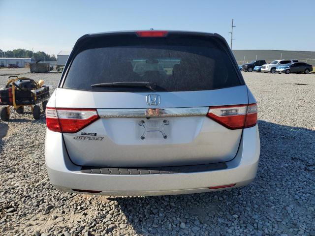 5FNRL5H64DB046152 - 2013 HONDA ODYSSEY EXL SILVER photo 6