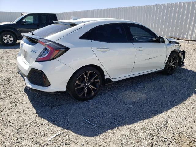 SHHFK7H97JU423529 - 2018 HONDA CIVIC SPORT TOURING WHITE photo 3