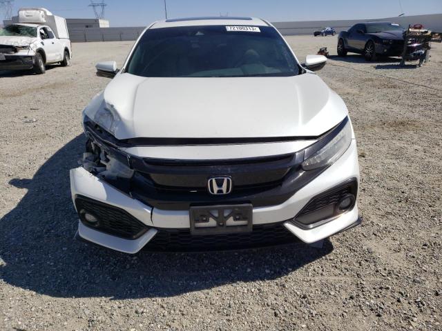 SHHFK7H97JU423529 - 2018 HONDA CIVIC SPORT TOURING WHITE photo 5