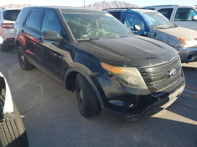 1FM5K8AR5DGC10999 - 2013 FORD EXPLORER POLICE INTERCEPTOR أسود صورة 4