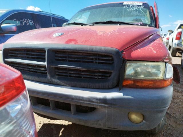 1D7HL38NX4S789639 - 2004 DODGE DAKOTA QUAD SPORT RED photo 5