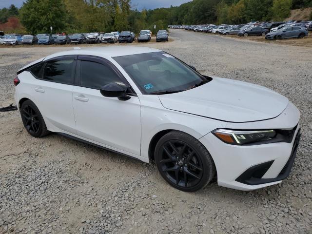 19XFL2H82NE010504 - 2022 HONDA CIVIC SPORT WHITE photo 4