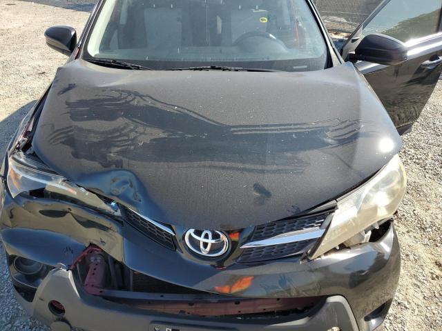 JTMZFREV6FJ053545 - 2015 TOYOTA RAV4 LE BLACK photo 12