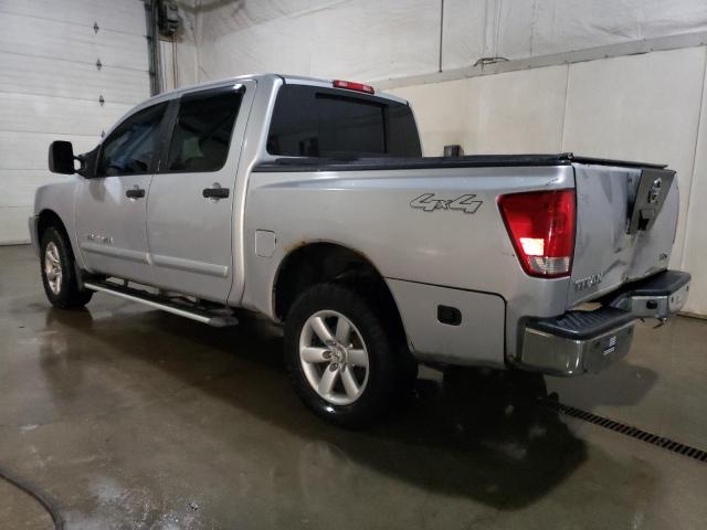 1N6AA0EC2AN308356 - 2010 NISSAN TITAN XE 银色 照片 2