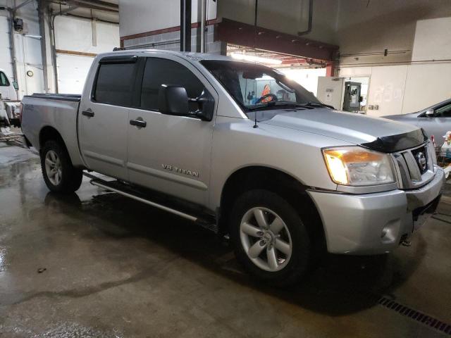 1N6AA0EC2AN308356 - 2010 NISSAN TITAN XE 银色 照片 4