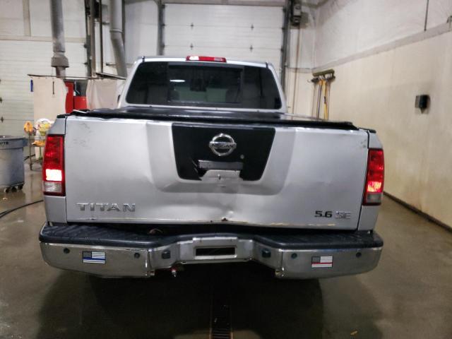 1N6AA0EC2AN308356 - 2010 NISSAN TITAN XE 银色 照片 6