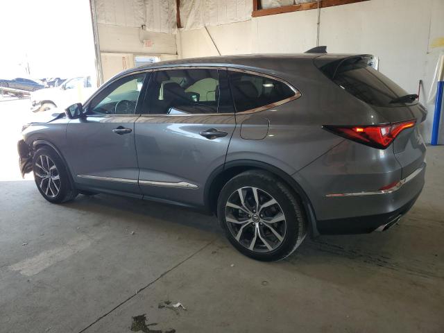 5J8YE1H4XPL003953 - 2023 ACURA MDX TECHNOLOGY Сірий фото 2