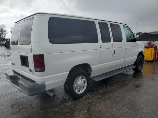 1FMNE11W47DA35252 - 2007 FORD ECONOLINE E150 WAGON WHITE photo 3