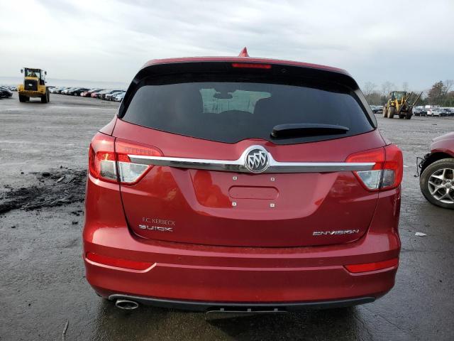 LRBFXBSA3JD059141 - 2018 BUICK ENVISION P RED photo 6