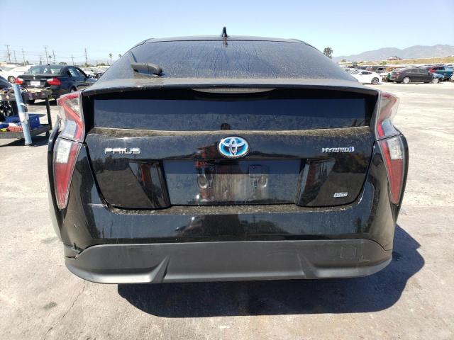 JTDKARFU6G3513038 - 2016 TOYOTA PRIUS BLACK photo 6