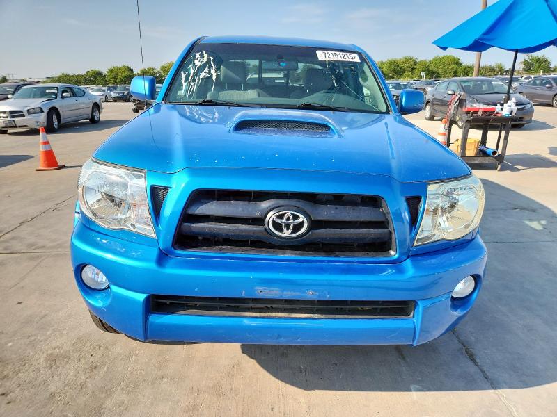 5TEJU62N37Z428708 - 2007 TOYOTA TACOMA DOUBLE CAB PRERUNNER BLUE photo 5
