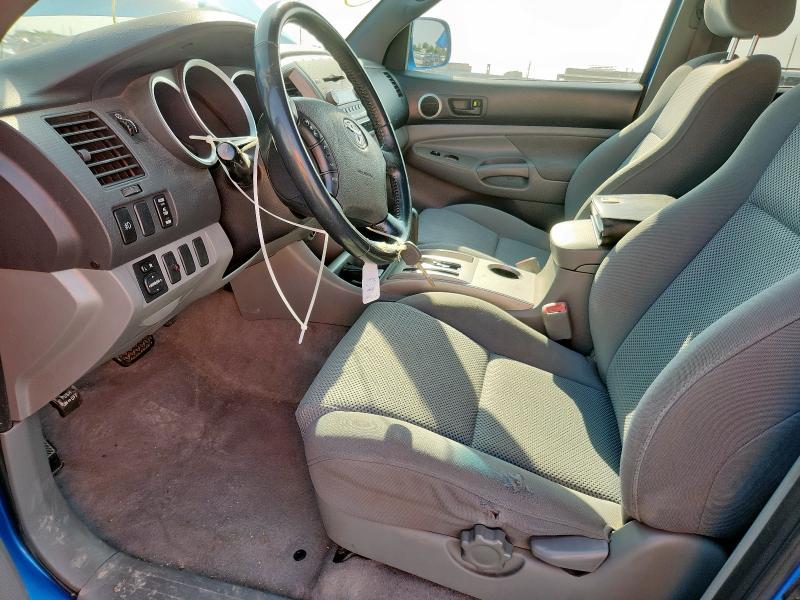 5TEJU62N37Z428708 - 2007 TOYOTA TACOMA DOUBLE CAB PRERUNNER BLUE photo 7