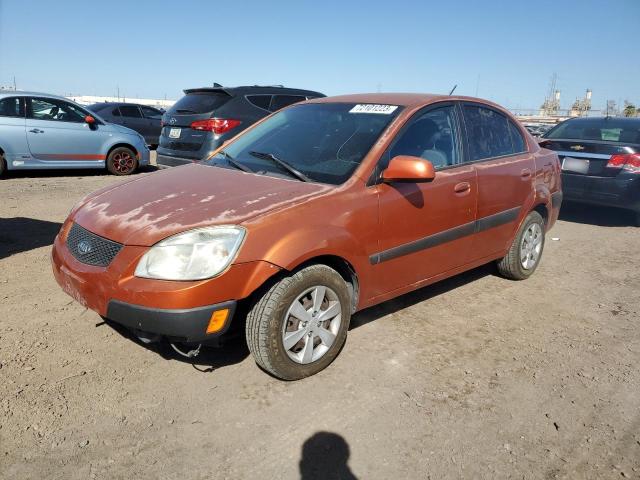 KNADE223896570244 - 2009 KIA RIO BASE ORANGE photo 1