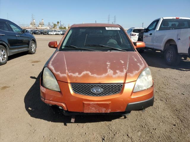 KNADE223896570244 - 2009 KIA RIO BASE ORANGE photo 5