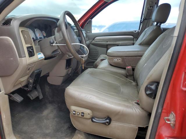 3D7KU28CX4G244205 - 2004 DODGE RAM 2500 ST Կարմիր լուսանկար 7