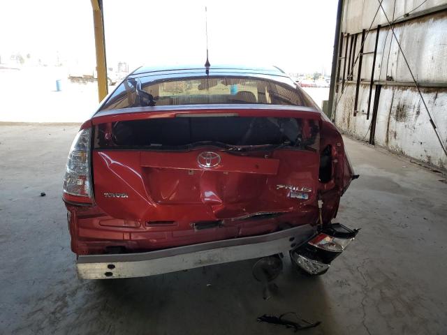 JTDKB20U793467929 - 2009 TOYOTA PRIUS RED photo 6