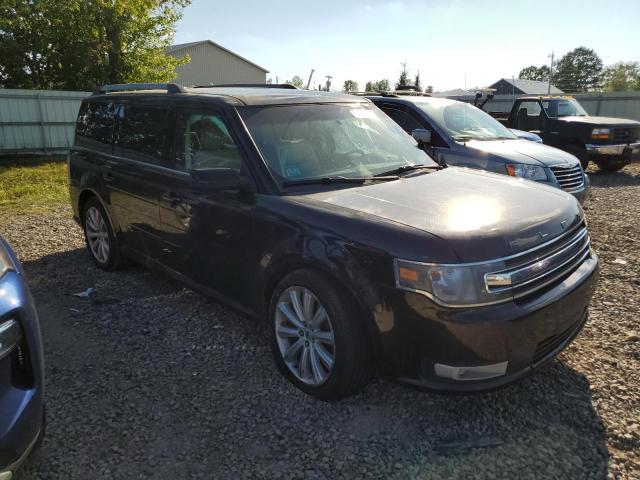 2FMHK6C83DBD35495 - 2013 FORD FLEX SEL შავი ფოტო 4