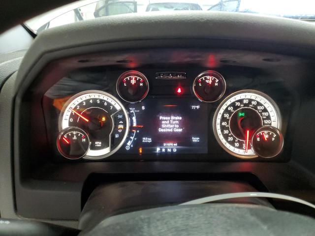 1C6RR7GG1DS590767 - 2013 RAM 1500 SLT ვერცხლისფერი ფოტო 9