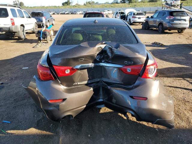 JN1BV7AP2FM354671 - 2015 INFINITI Q50 BASE Շագանակագույն լուսանկար 6