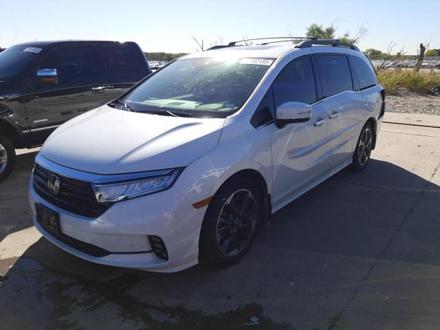5FNRL6H92NB049228 - 2022 HONDA ODYSSEY ELITE Սպիտակ լուսանկար 1