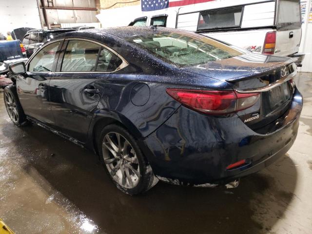 JM1GL1W54H1104012 - 2017 MAZDA 6 GRAND TOURING BLUE photo 2