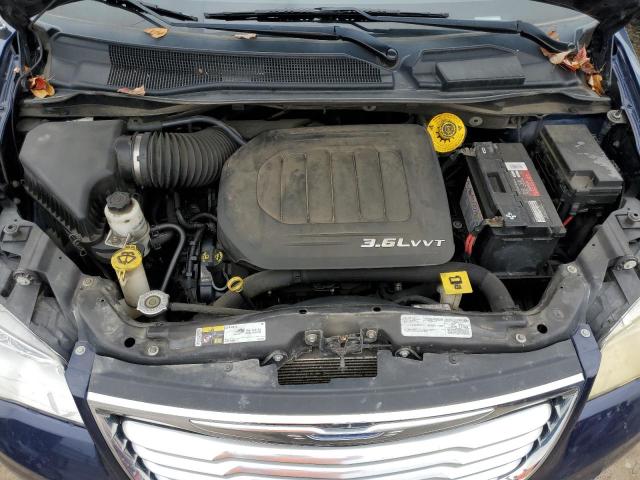 2C4RC1BG6FR727575 - 2015 CHRYSLER TOWN & COU TOURING ლურჯი ფოტო 12