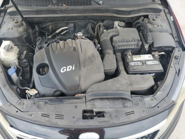 5XXGN4A72DG192450 - 2013 KIA OPTIMA EX BLACK photo 11