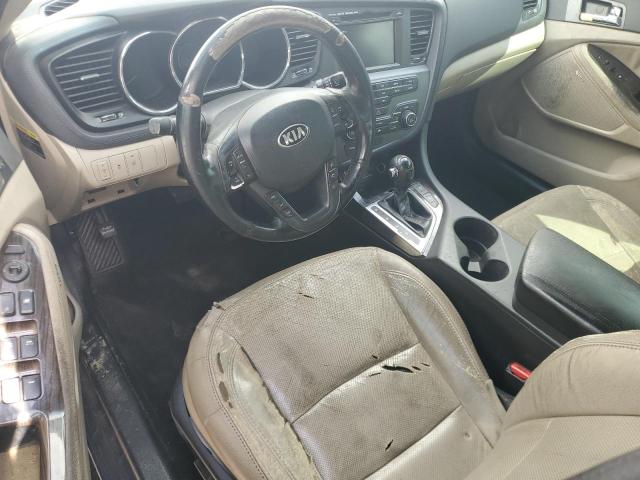 5XXGN4A72DG192450 - 2013 KIA OPTIMA EX BLACK photo 8