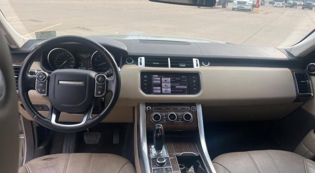 SALWR2WF4EA330385 - 2014 LAND ROVER RANGE ROVE HSE BEIGE photo 9