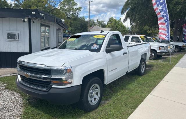 1GCNCNECXJZ190044 - 2018 CHEVROLET SILVERADO C1500 WHITE photo 2