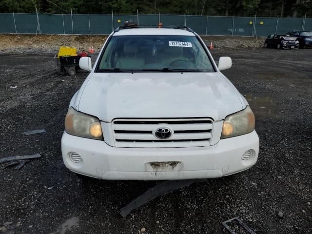 JTEEP21A470213088 - 2007 TOYOTA HIGHLANDER SPORT WHITE photo 5