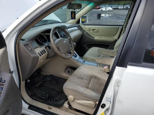 JTEEP21A470213088 - 2007 TOYOTA HIGHLANDER SPORT WHITE photo 7