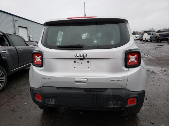 ZACNJDAB4MPN21682 - 2021 JEEP RENEGADE SPORT SILVER photo 6